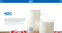 Desktop Screenshot of nationaldairycouncil.org