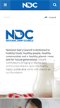 Mobile Screenshot of nationaldairycouncil.org
